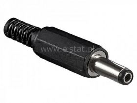 Wtyk DC 2,1 / 5,5 / 14 długi