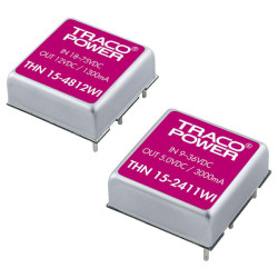 TracoPower THN 15-2412WI Single Output DC-DC Converter 15W