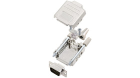 Osłona 15-pinowe D Sub Hoods do Dla kabla Encitech Connectors