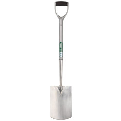 Draper 83756 Stainless Steel Soft Grip Garden Spade