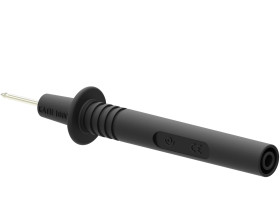 Próbnik, typ końcówki: Wąski, rozmiar: 2.1mm, 1kV, 36A, Czarny