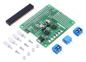 Pololu Dual TB9051FTG Motor Driver for Raspberry Pi (Partial Kit)