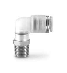 Złączka pneumatyczna R 1/8 męskie Wciskane 6 mm SMC Adapter gwintowany kolankowy R 1/8 męskie