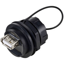 TRU COMPONENTS TC-12770488 USB 2.0 installation feed-through 1 pc(s)