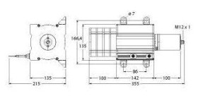 Czujnik położenia liniowego Turck 1544605
