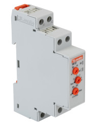 Timer Relay Szyna DIN 380 → 440V DPST 2-stykowy Lovato SPST 0.1 s → 10min jednofunkcyjny