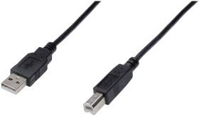 Kabel USB Digitus AK-300102-010-S AK-300102-010-S, USB-A na USB-B, 1.00 m