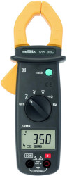 Miernik cęgowy cyfrowy Metrix MX 350 MX0350Z, CAT III 600 V, AC, DC, DC/TRMS, kalibracja DAkkS