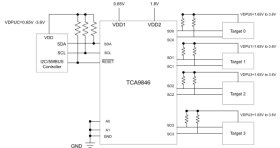 Ultra-low voltage, 1MHz, 4-channel I2C switch with reset