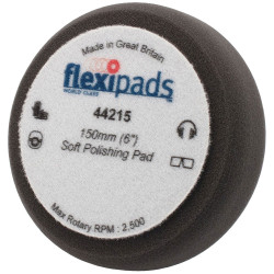 Flexipads World Class 44215 Black Polishing Foam 150mm x 50mm GRIP&#xAE;