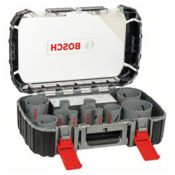 Bosch 2608580887 Universal 17piece Bi-Metal Hole Saw Set 11 Sizes HSS