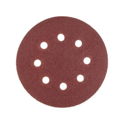 Tarcza szlifierska na rzep Polax z 8 otworami K100, 10 sztuk (54-216)