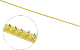 Soldering strip, 620 x 9 mm, pitch 6 mm, FR4 epoxy, BYB-3-11H6136