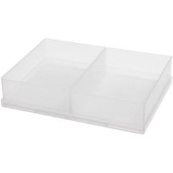 Raaco 136495 Assortment Case Insert 2 Compartments 220x160x47mm PP