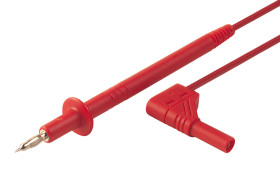 Przewód kontrolny do multimetrów długość przewodu 1m Hirschmann Test & Measurement 16A Przewód sondy pomiarowej