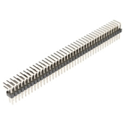 Right Angle Header - Male (PTH, 0.1in., 2x40-Pin)