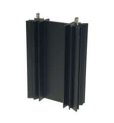 Radiator czerniony 35x13mm wys 51mm