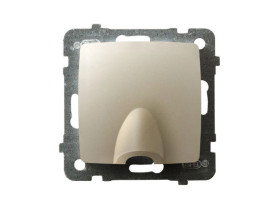 KARO Przyłącz kablowy ecru perłowy GPPK-1S/m/42 OSPEL