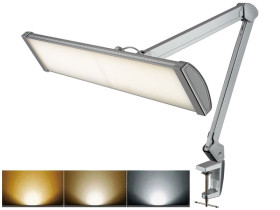 Lampa biurkowa 540 LED z funkcją ściemniania i regulacji barwy CCT