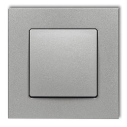 DECO Gniazdo ssące odkurzacza centralnego DECOvac srebrny metalik 7DGV-1