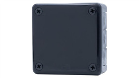 Puszka Hermetyczna H55-M 98X98x42 Ip55 12-Wylotowa Czarna