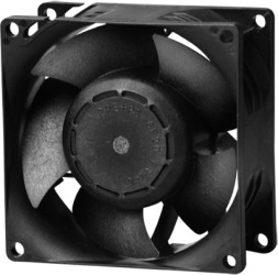 DC axial fan, 12 V, 80 x 80 x 38 mm, 193.48 m³/h, 63.4 dB, ball bearing, SUNON PF80381B1-1000U-A9H