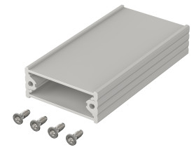 Bopla F 416-80 (97141080) - profil aluminiowy półotwarty (41,6 x 16,4 x 80 mm)