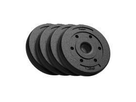 Zestaw obciążeń bitumicznych 4x1.25kg, otwór 31mm, REBEL ACTIVE