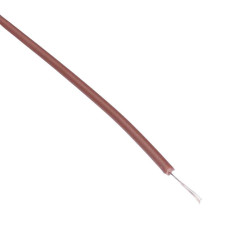 610m Brown UL1015 26AWG 7/0.16mm Tinned Copper Stranded Wire