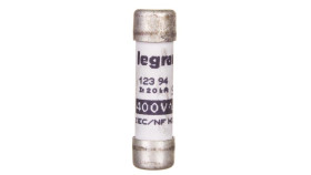 Wkładka Bezpiecznikowa Cylindryczna 8,5X31,5Mm 0,5A Gg 400V 012394