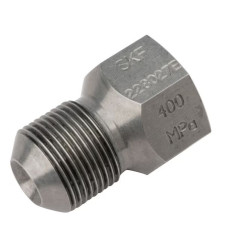 Plastikowa złączka rurowa, typ mocowania: Złączka wkrętna, Metallic