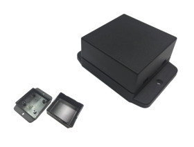 Obudowa ABS szerokość zew. 50 mm długość zew. 50 mm wys. zew. 27 mm RS PRO Czarny