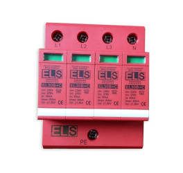 Ogranicznik przepięć standard Typ T1+T2 warystor T12 275/25 2+0 EL30B+C 4P 6kA RS