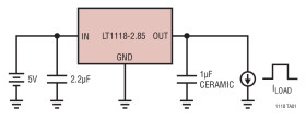 Low I, Low Dropout, 800mA, Source and Sink Regulators Adjustable and Fixed 2.5V, 2.85V, 5V Output