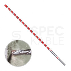 Wiertło do betonu PREMIUM 6x260mm z uchwytem sfazowanym i końcówką TCT MILWAUKEE