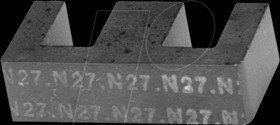 B66325-G-X127 Ferrite core, 326 nH, material: N27