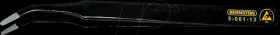 5-061-13 SMD tweezers, 30° angled, round, 115 mm, ESD