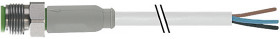 Przewód czujnik-siłownik Złącze A M8 liczba rdzeni 3 długość 5m Rodzaj A Męskie