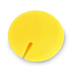 Organizer do przewodów Blow - klips magnetyczny żółty