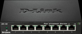 DES-108/E Switch, 8-Port, Fast Ethernet