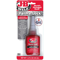 J-B Weld 27136UK Perma-lock Red High Strength Threadlocker 36ml