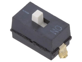 Przełącznik DIP-SWITCH Ilość sekcji 1 ON-OFF 0,025A/24VDC A6SN-1104