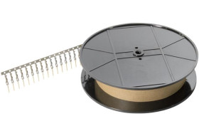 Końcówka pinowa, Srebrny, 22AWG - 24AWG