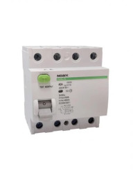 Wyłącznik różnicowoprądowy 4P 40A 100mA typ AC 6kA Ex9L-N
