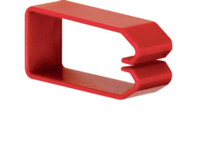 tehalit.HNG Klamra do przewodów 75x37mm czerwony HN750373 HAGER