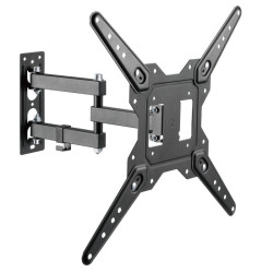 Uchwyt TV 23-55" czarnyLCD LED reg. w pionie i poziomie