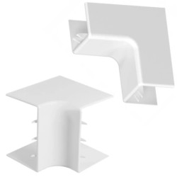 Narożnik Wewnętrzny do Kanału Kablowego MKE NW 18x50mm 1 szt. AKS Zielonka