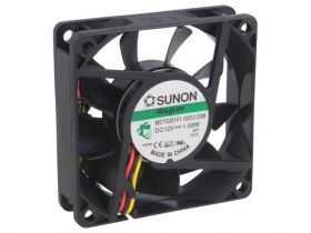 WENTYLATOR 12V 70*70*20MM 49,3/H M3