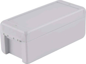 Obudowa Poliwęglan V0 szerokość zew. 80 mm długość zew. 191 mm wys. zew. 90 mm Bopla IP66, IP68 Jasnoszary