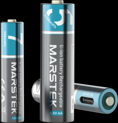 5070C Li-ion battery, AA, 1000 mAh, 1.5 V, pack of 4
